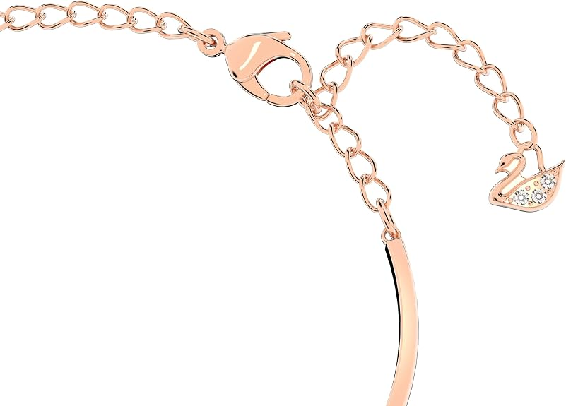 Pulsera Corazón Infinito en Oro Rosa con Cristales