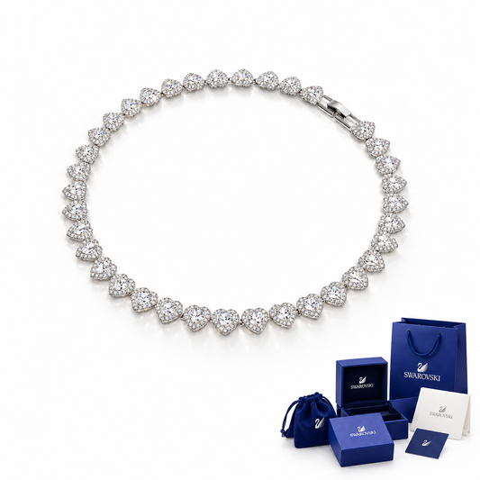 Collar Tennis Corazones - 3 Tonos Disponibles - Ariana Grande | Swarovski