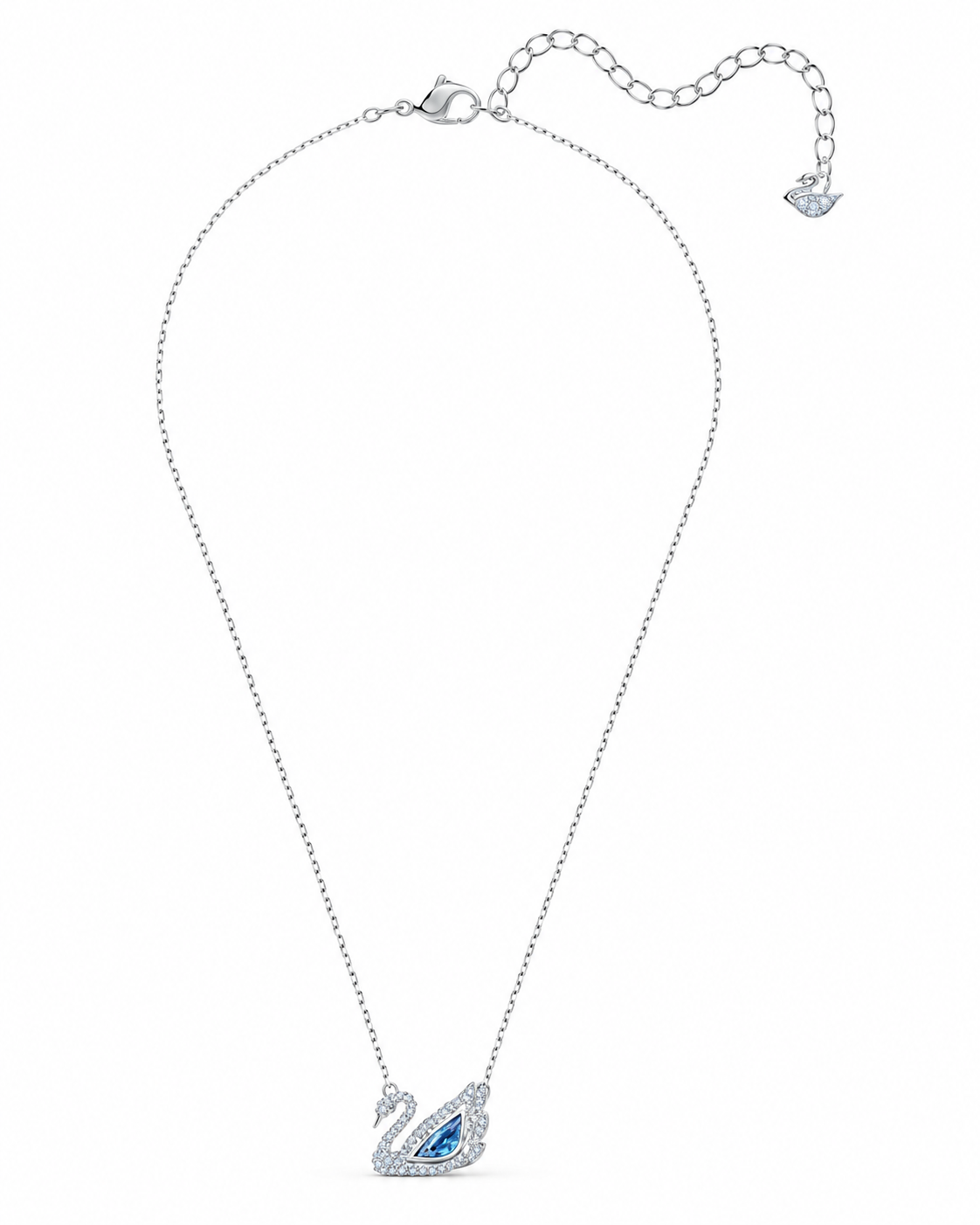 Collar Cisne Azul de Cristales | Swarovski
