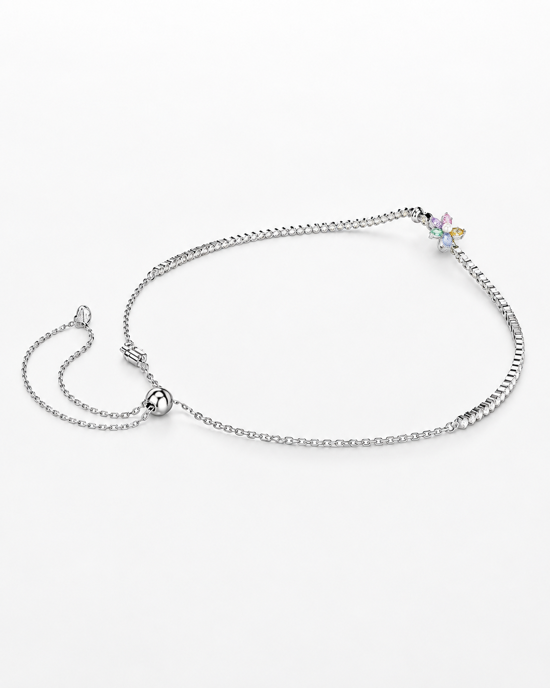 Gargantilla Ariana Grande x Swarovski Flor Lila