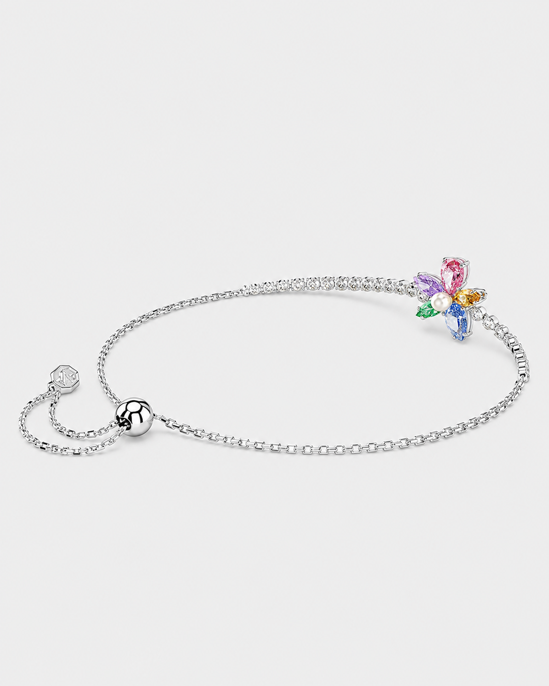 Pulsera Ariana Grande x Swarovski Flor Lila, Rosa, Azul, Verde, Amarillo