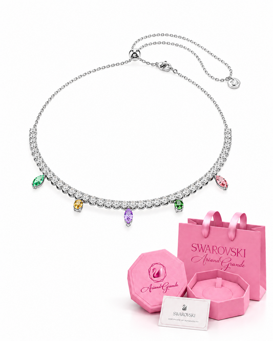 Collar Tennis Ariana Grande x Swarovski Lila